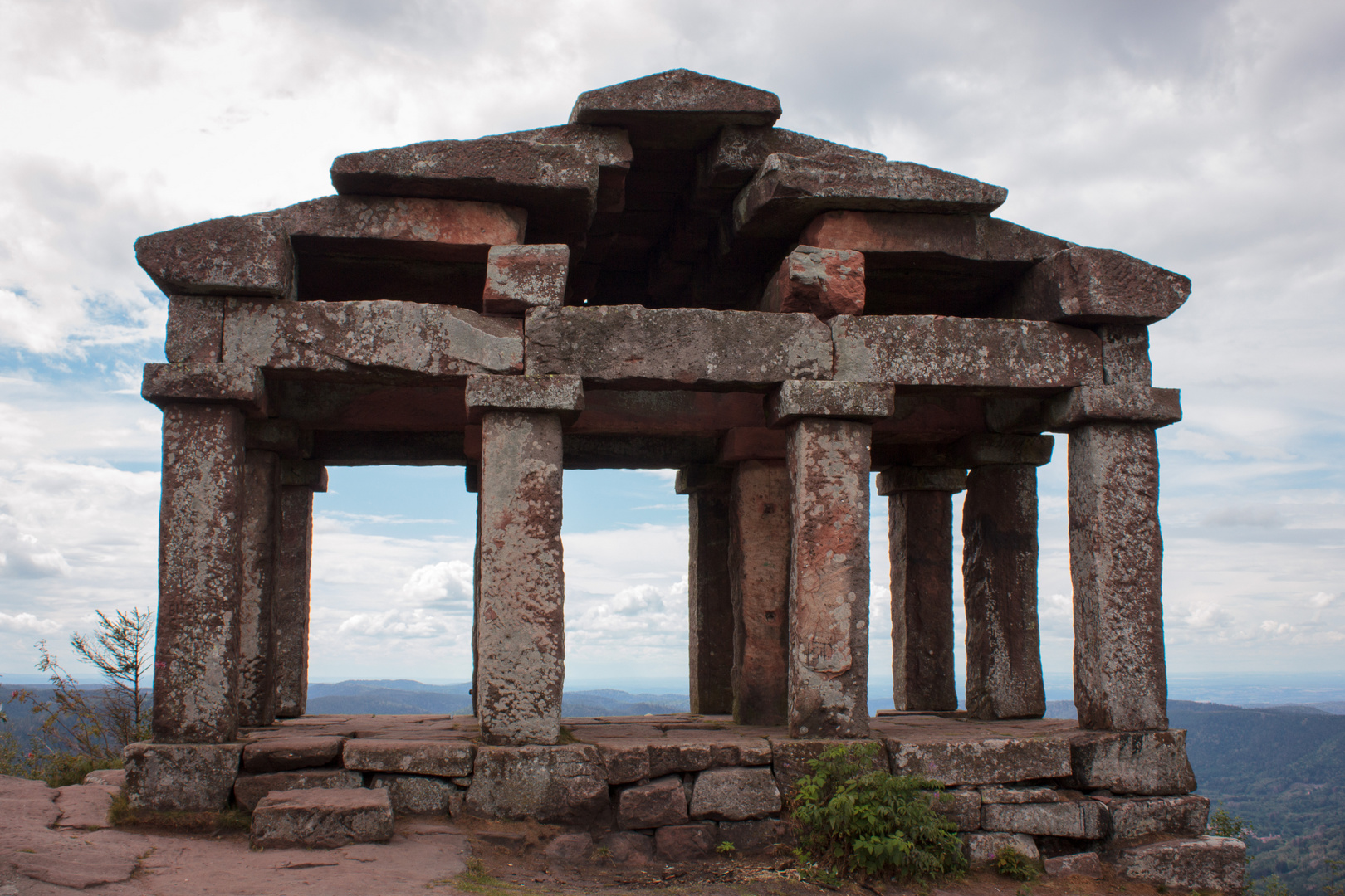 le temple du Donon..