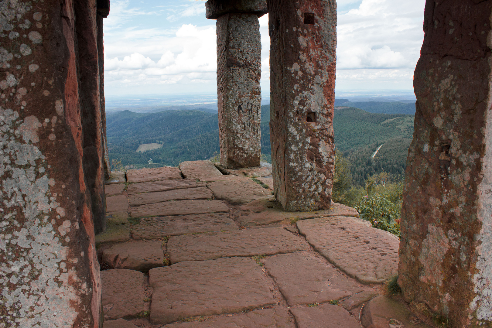 le temple du Donon..