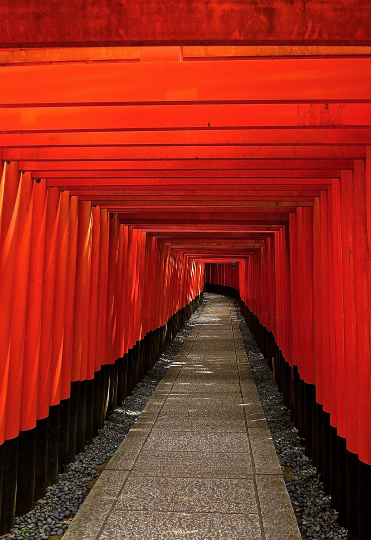 Le temple du renard. Kyoto.