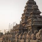 Le Temple du Rivage (8ème siècle) à Mamallapuram - Patrimoine mondial de l'UNESCO