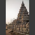 Le Temple du Rivage (8ème siècle) à Mamallapuram - Patrimoine mondial de l'UNESCO