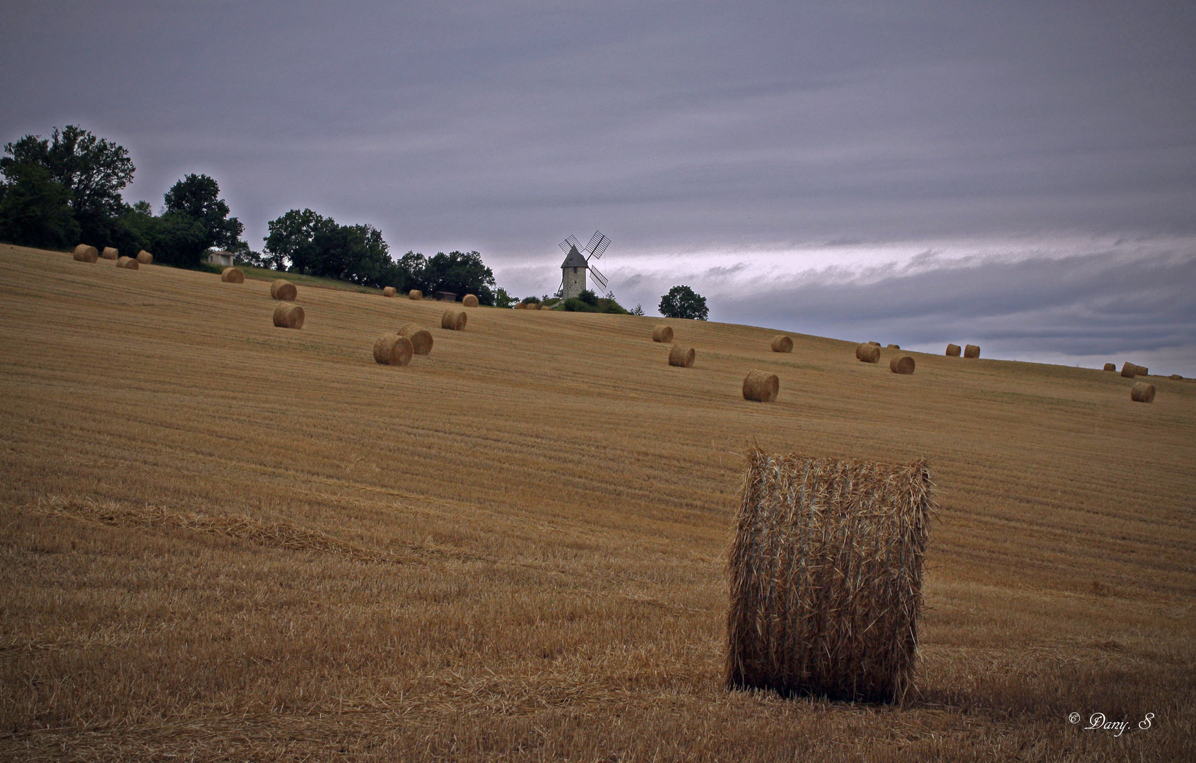 Le temps des moissons.