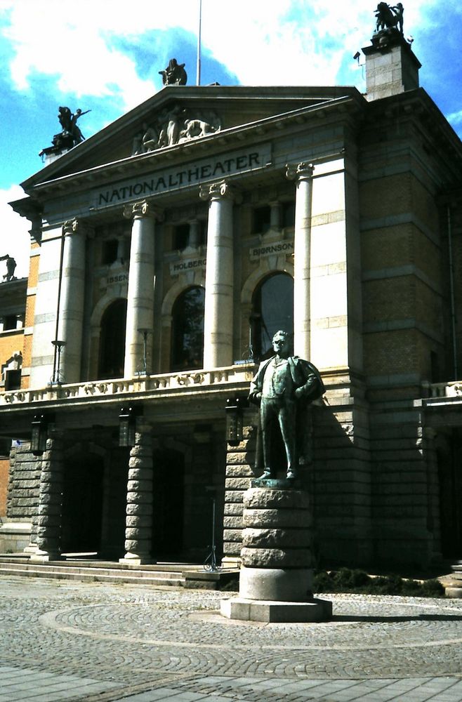 Le Théâtre National d'Oslo