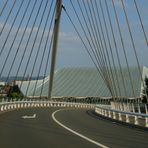 le toit de la gare des Guillemins à Liège