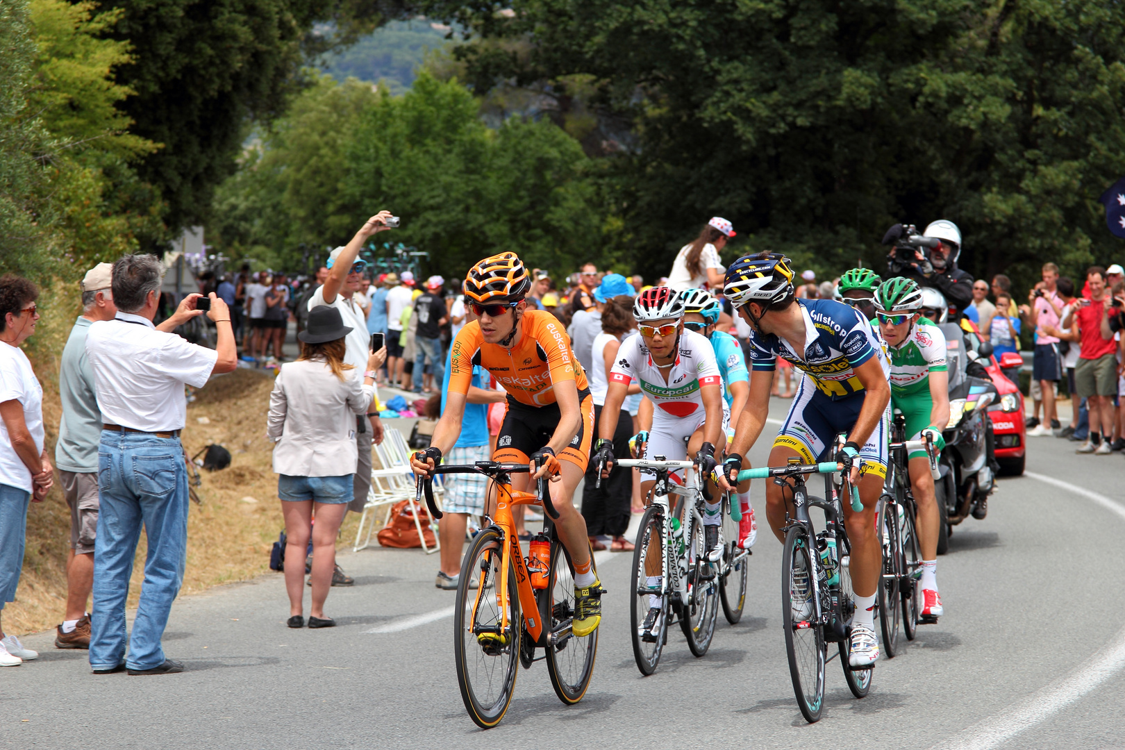 Le Tour de France - Belauern vor der Bergwertung