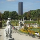 Le tour Montparnasse et le Jardin du Luxembourg