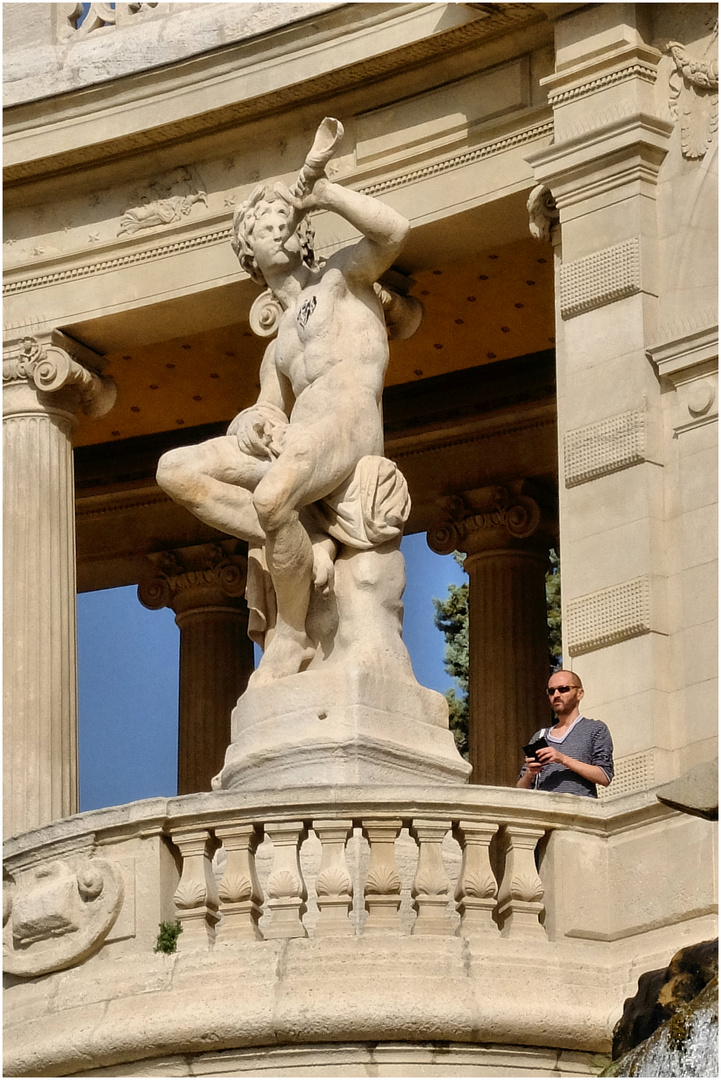 Le touriste au balcon