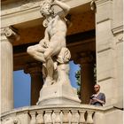 Le touriste au balcon