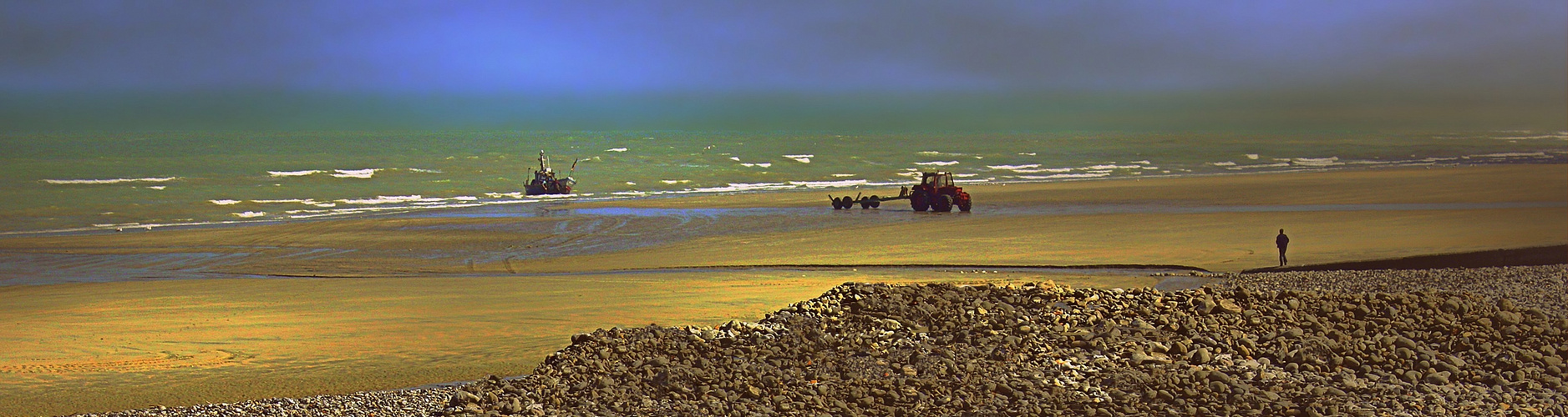 Le tracteur à bateaux / Version 2 