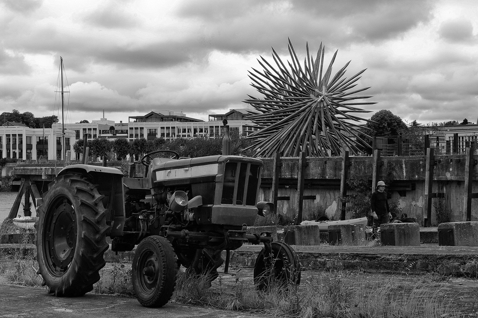 Le tracteur, le hérisson et ... l'homme !