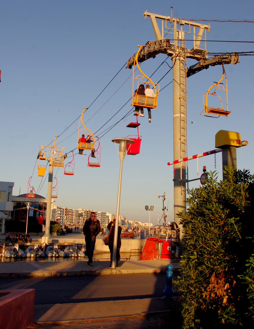 Le transcanal de Palavas les Flots