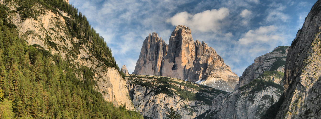 Le Tre Cime dalla Val di Landro