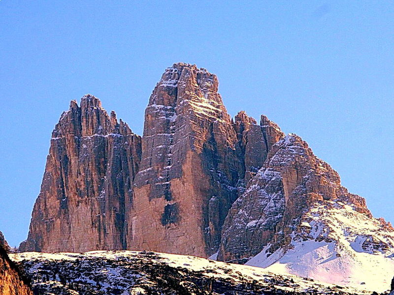 le tre cime di lavaredo pareti nord