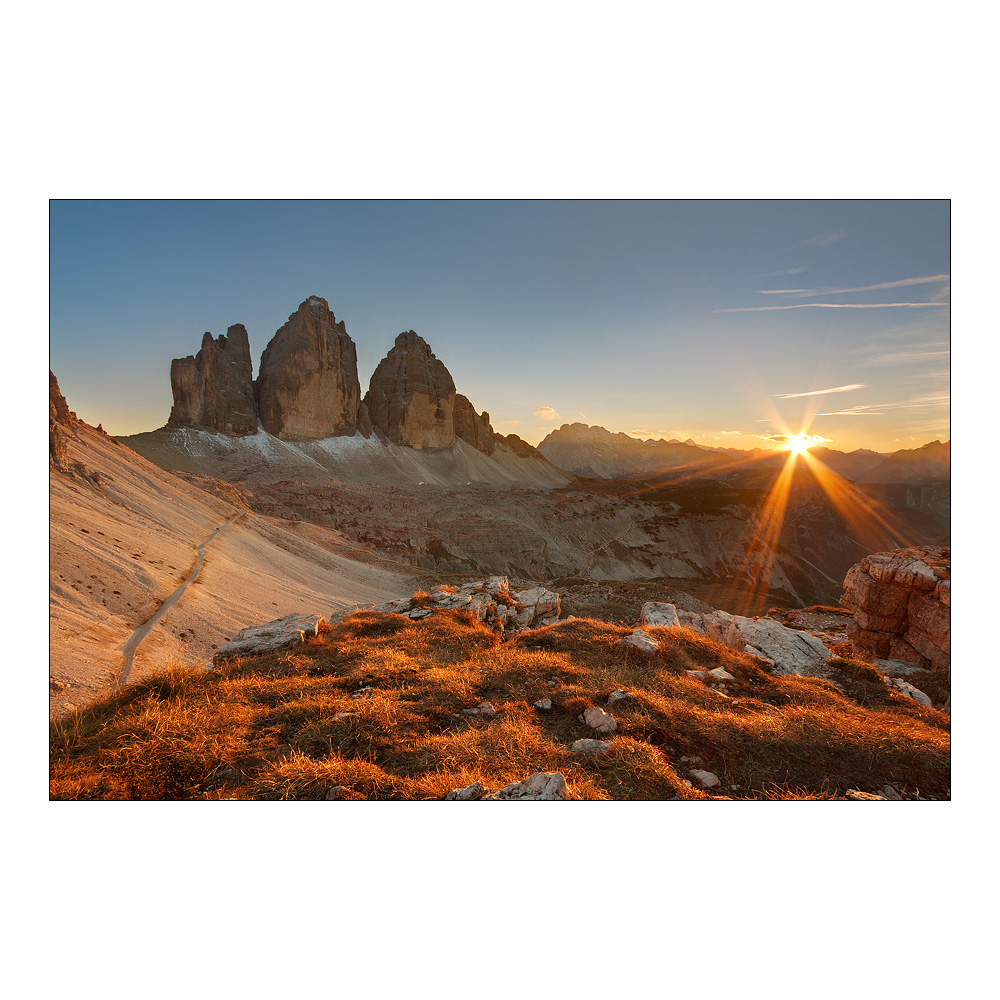 Le Tre Cime di Lavaredo - Tramonto