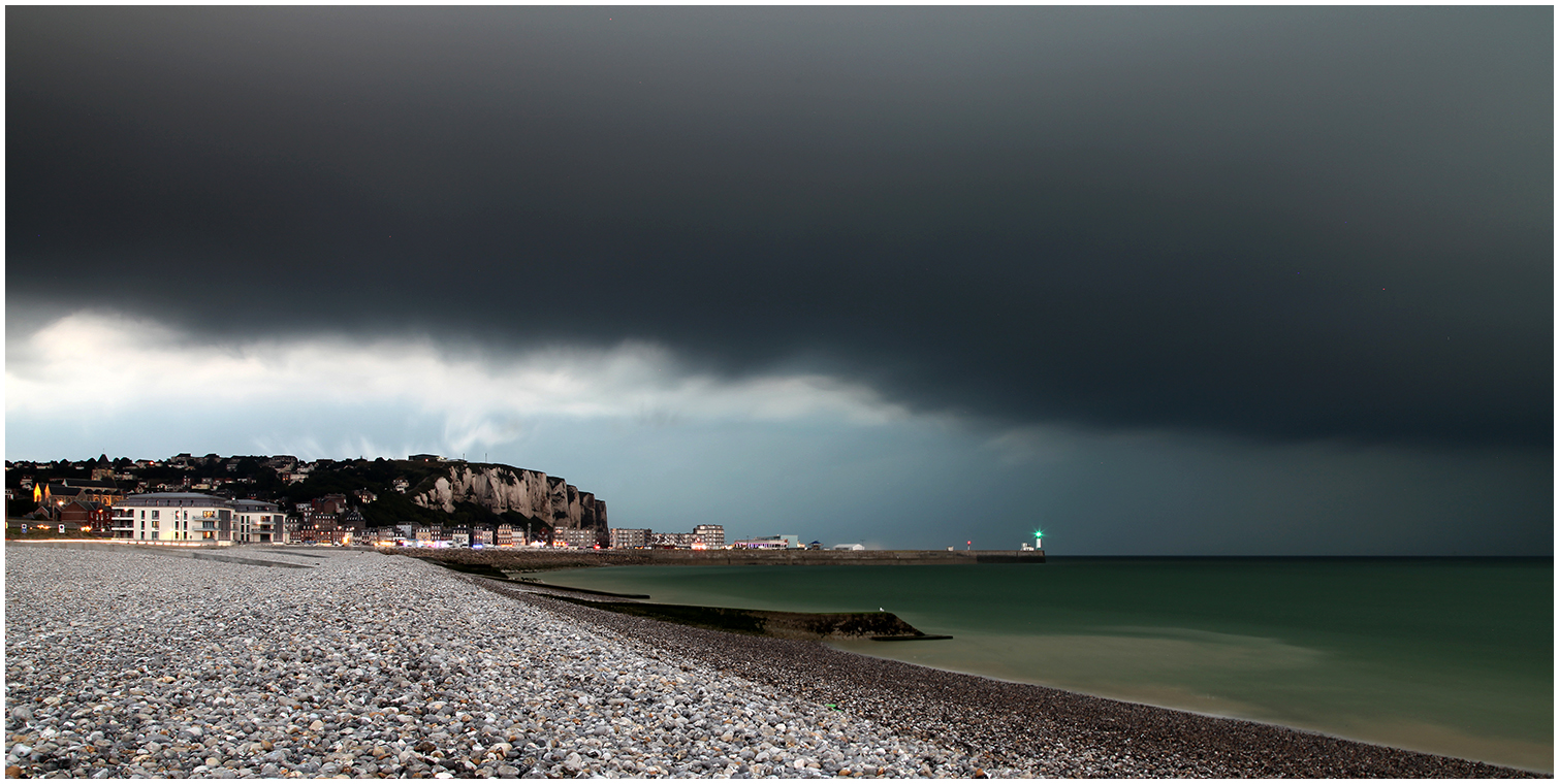 Le Tréport avant l'orage