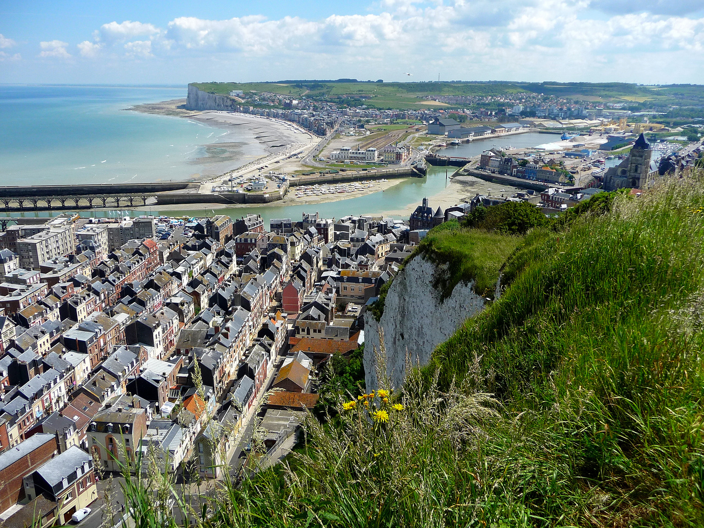 Le Treport in der Normandie