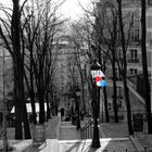 le tricolore à Montmartre