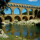 Le vaillant Pont du Gard...