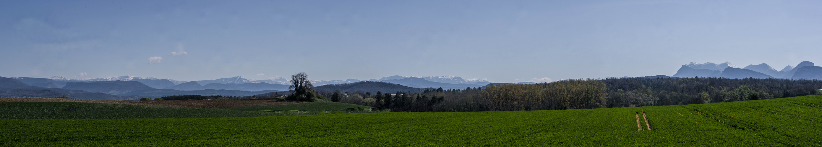 Le Vercors avec les 3 Becs à droite