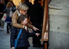 Le vetrine del Ponte Vecchio