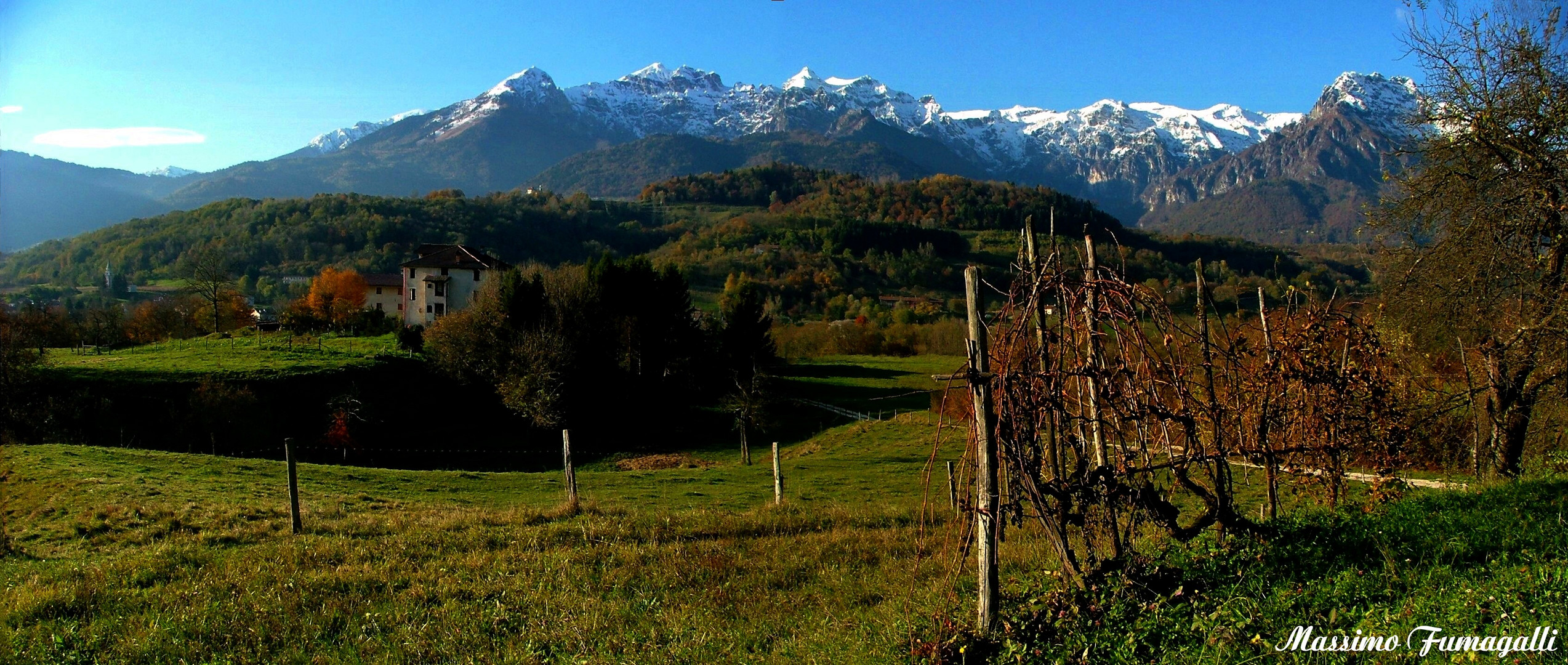 Le Vette Feltrine sopra Foen di Feltre (Belluno)