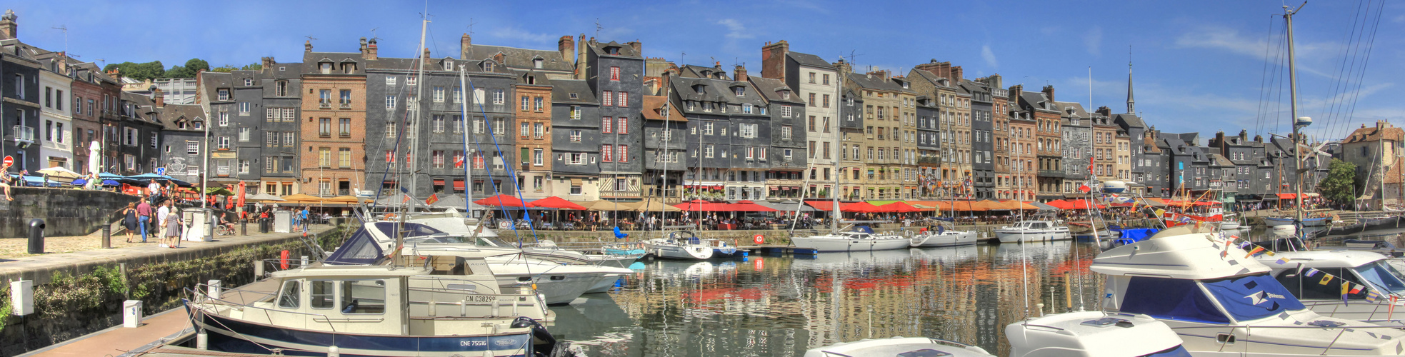 Le Vieux Bassin de Honfleur...