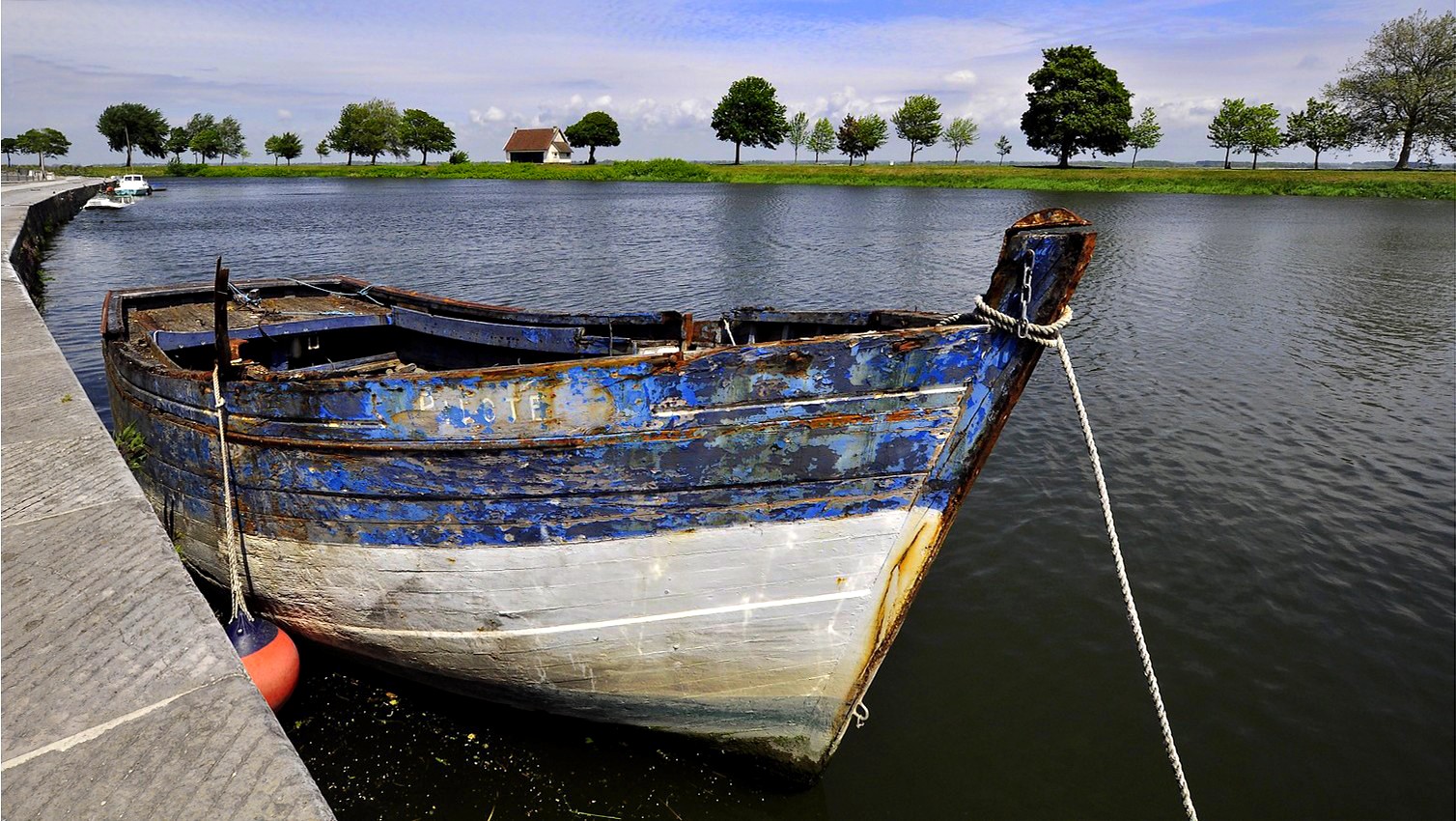 le vieux bateau