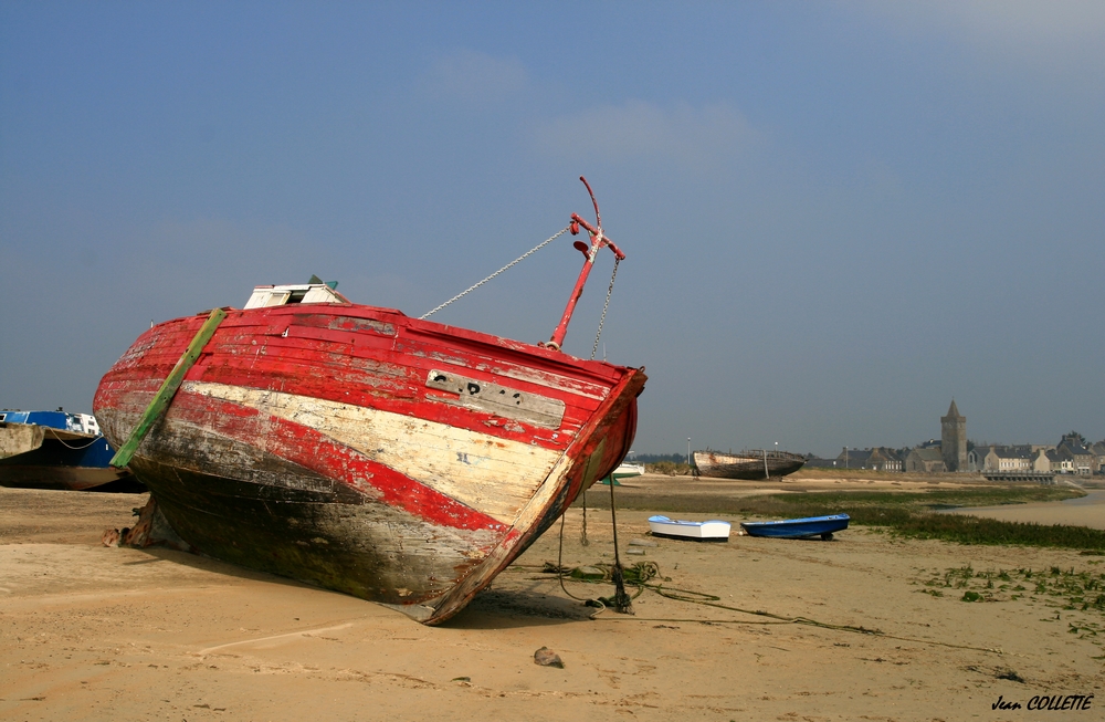 "Le vieux bateau".