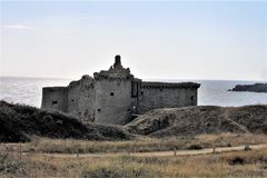 Le vieux château,ile d'Yeu