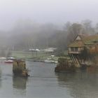 le vieux moulin au péril de l'hiver