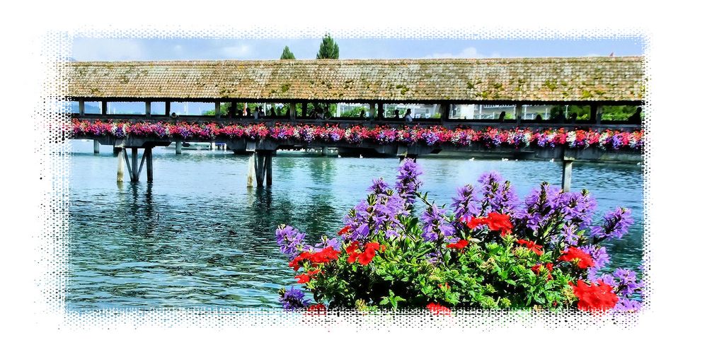 Le vieux pont de Lucerne