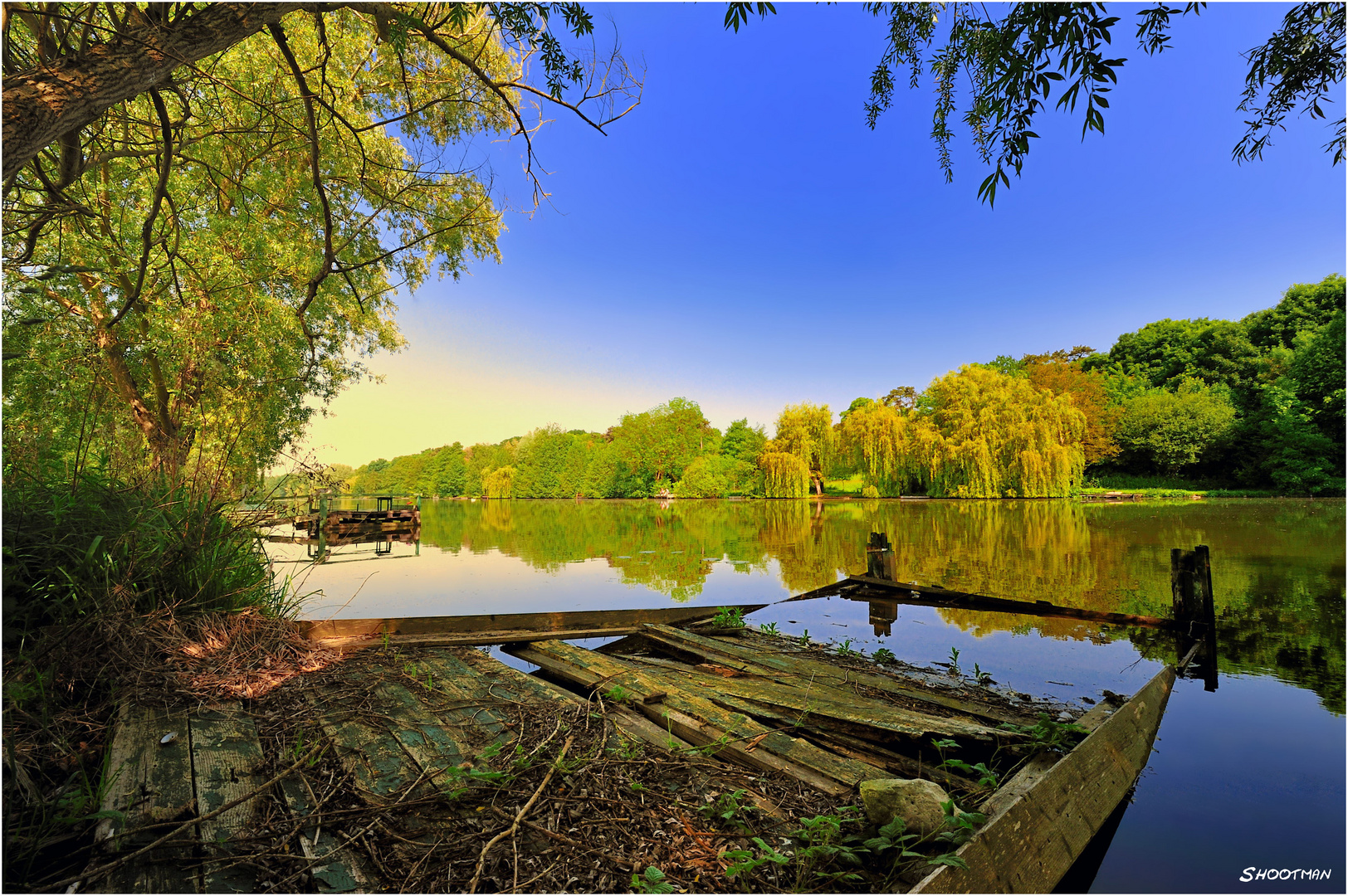 Le vieux ponton...