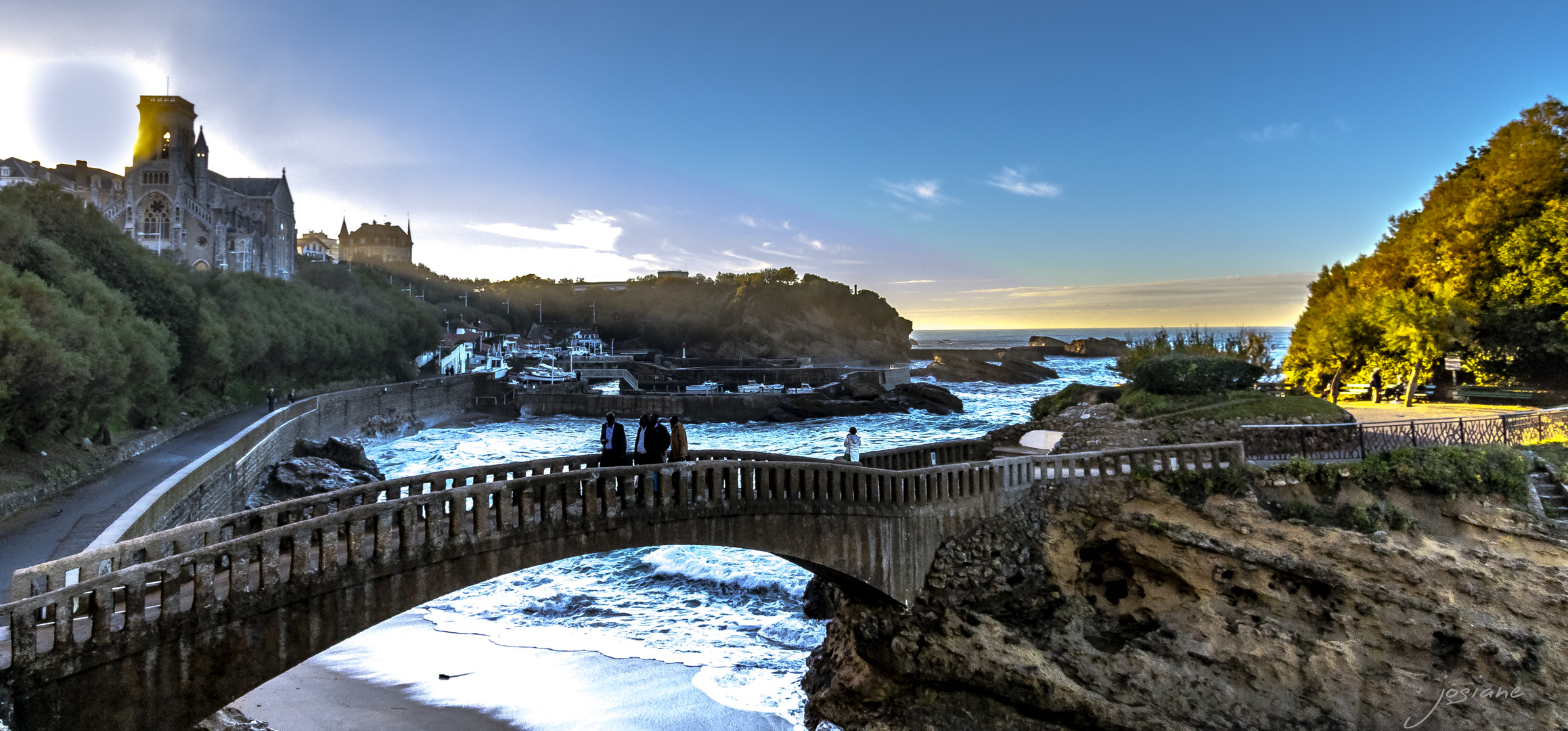 LE VIEUX PORT A BIARRITZ photo et image  nature, paysage, ciel Images