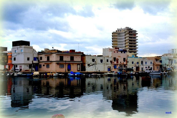 Le vieux port de Bizerte.