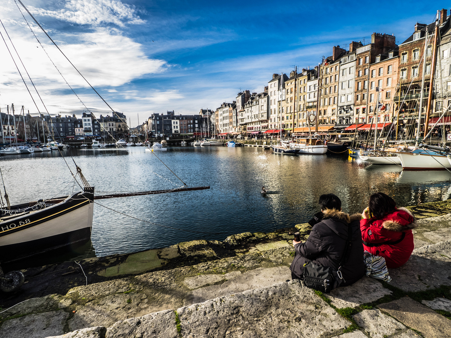 le vieux port ... Honfleur ( normandia )