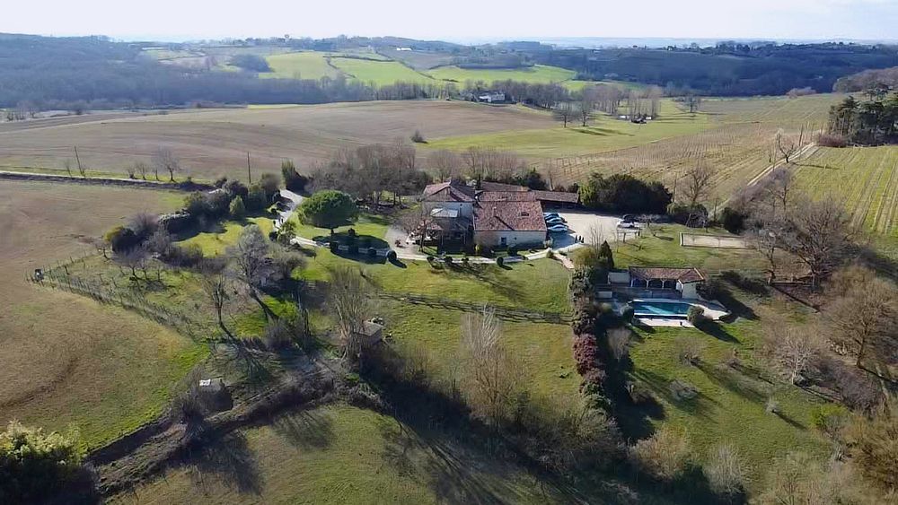 Le Vieux Pressoir …vu du ciel