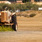 le vieux tracteur