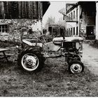 Le vieux tracteur du Vivarium