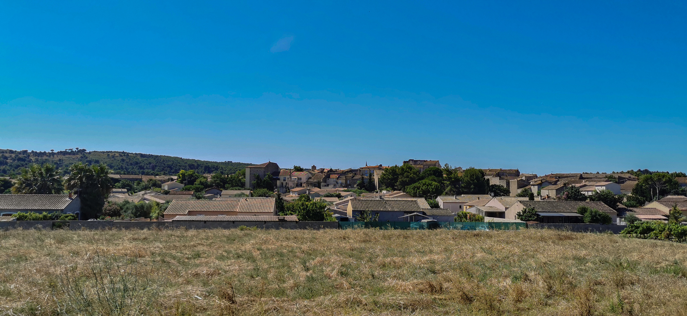 le village de Fleury d'Aude