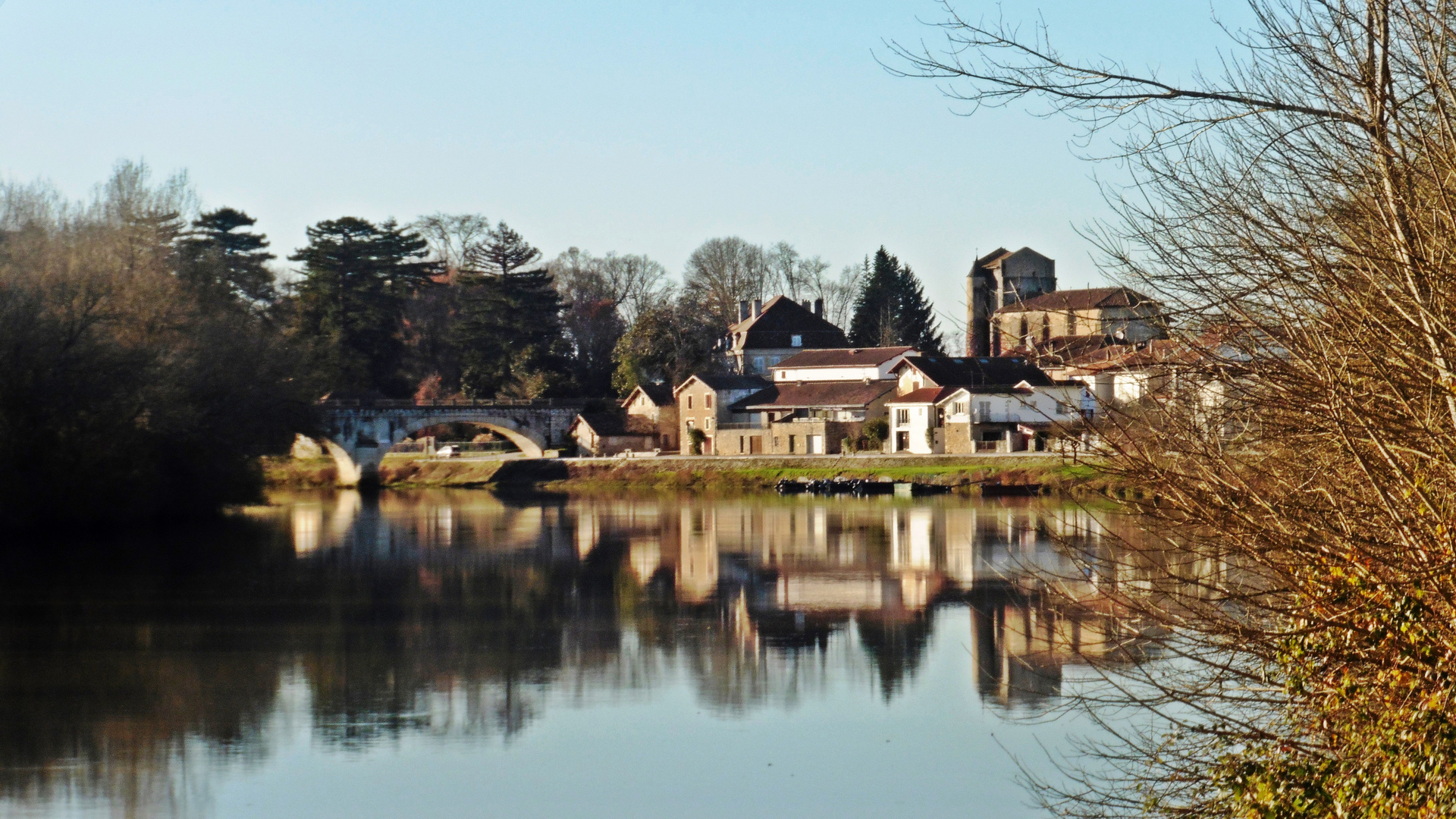 le village de Saubusse