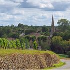 Le village de Sauternes vu du Château d’Arche