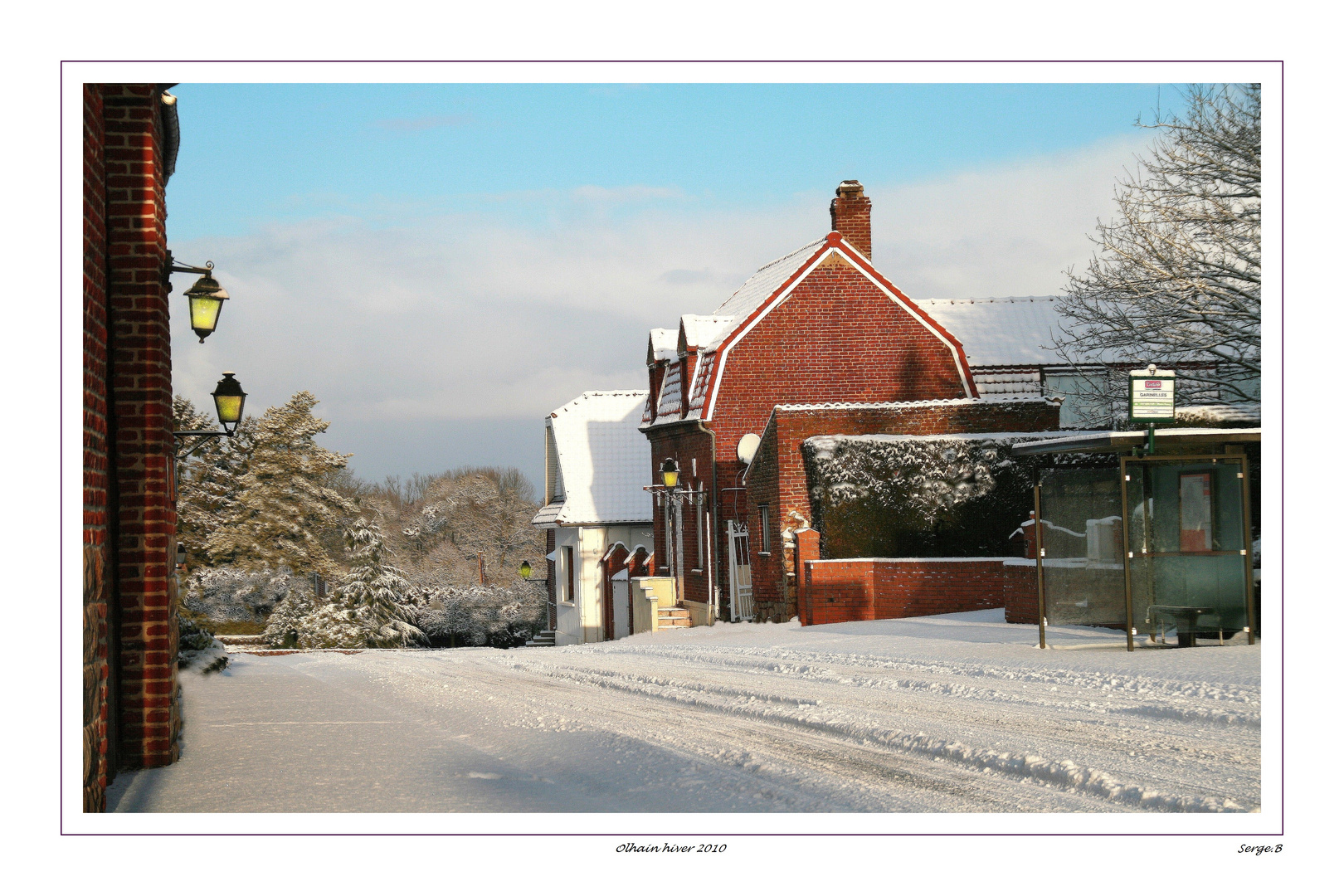 Le village d'Olhain