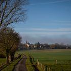 Le village, entre brume et brouillard...