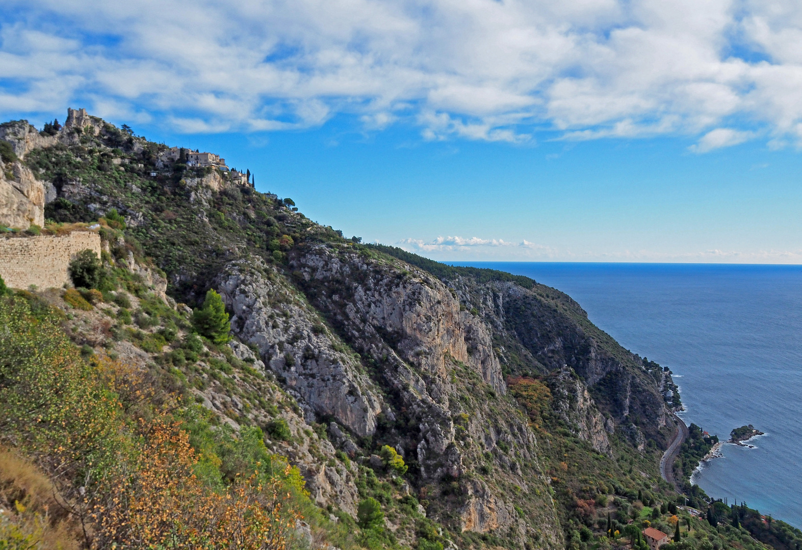 Le village perché d’Eze et la côte