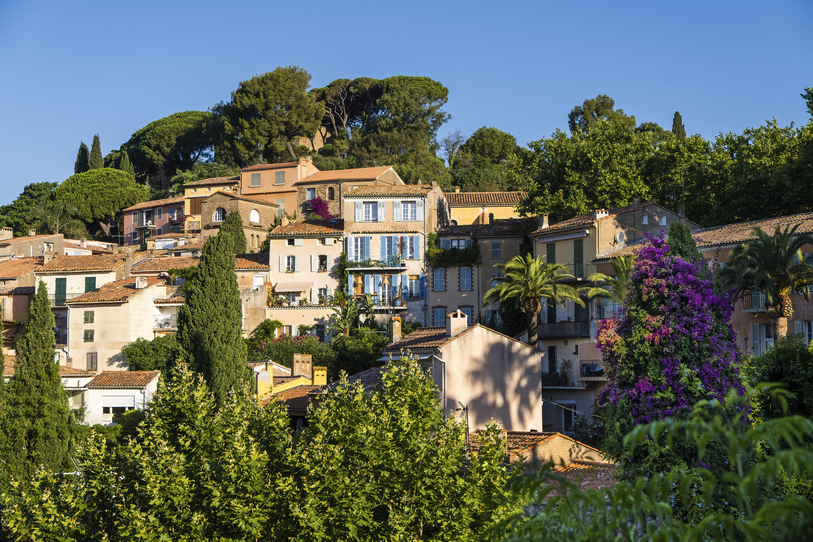 Le vllage de Bormes