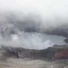 Le volcan POAS au Costa Rica