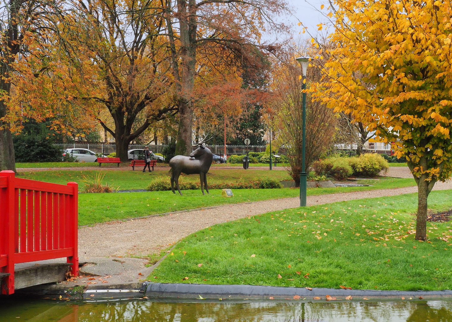 Le Wapiti de François-Xavier Lalanne dans le Parc Jayan