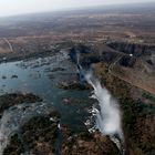 Le Zambèze aux chutes Victoria