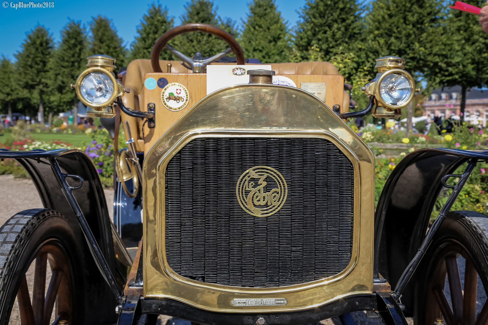 Le Zebre A3 Rotonde F 1911 in Nahansicht Classic Cars 2018 Schwetzingen