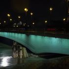 Le Zouave du pont de l'Alma (photo prise hier).